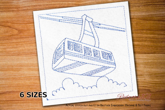Aerial Tramway Lineart Review