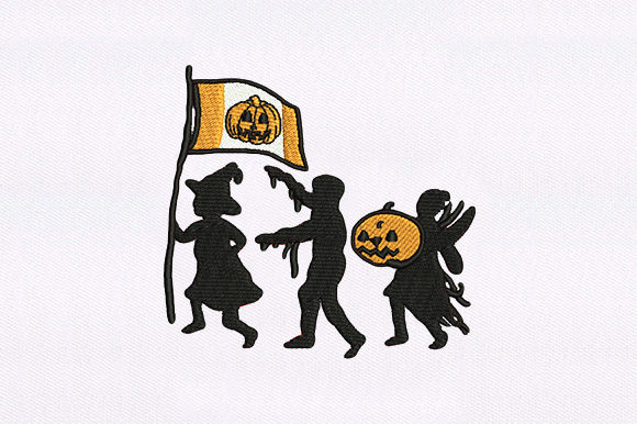 Halloween Flag Design